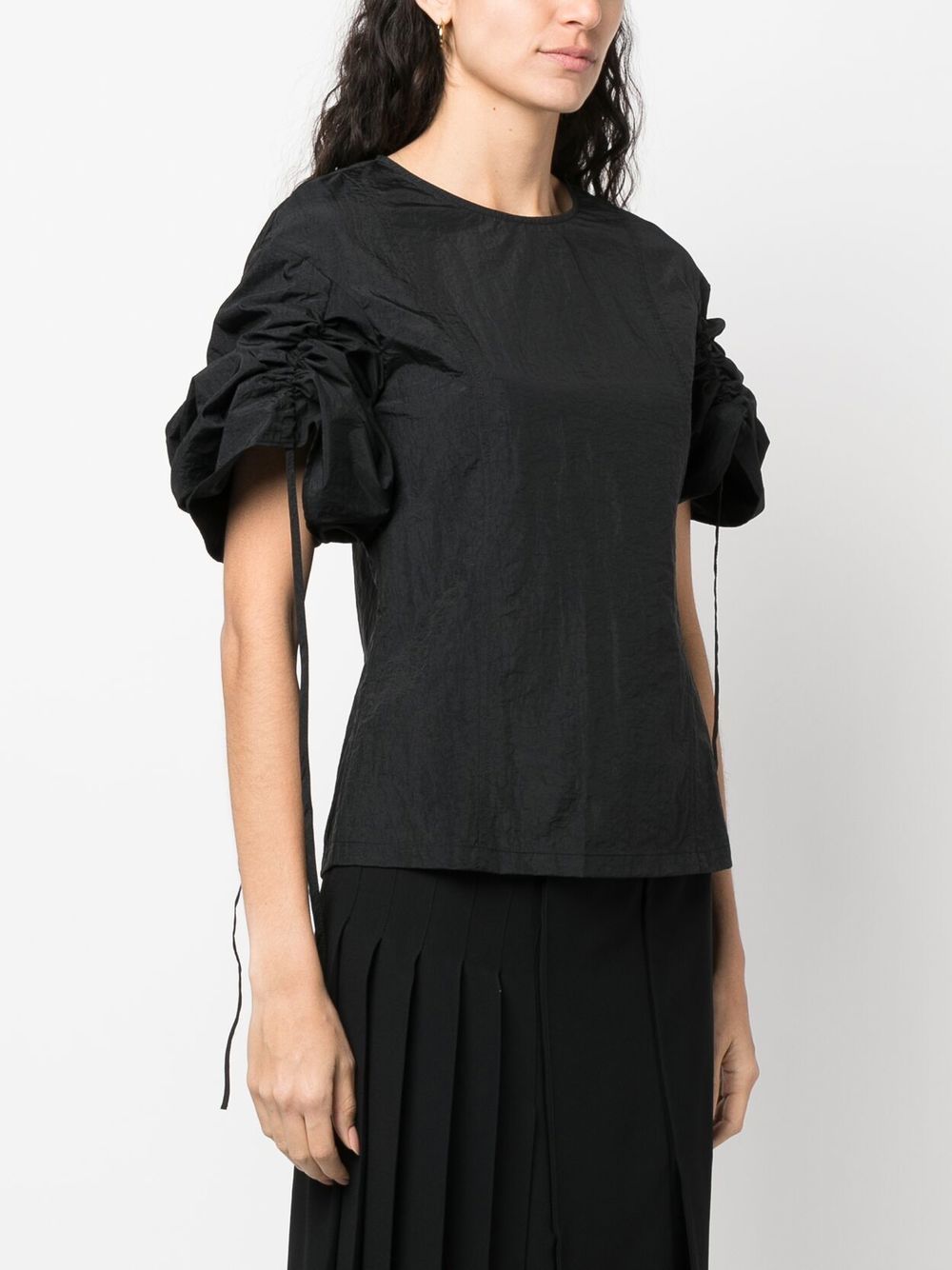 Erika Cavallini Semi-Couture Top Black image 1