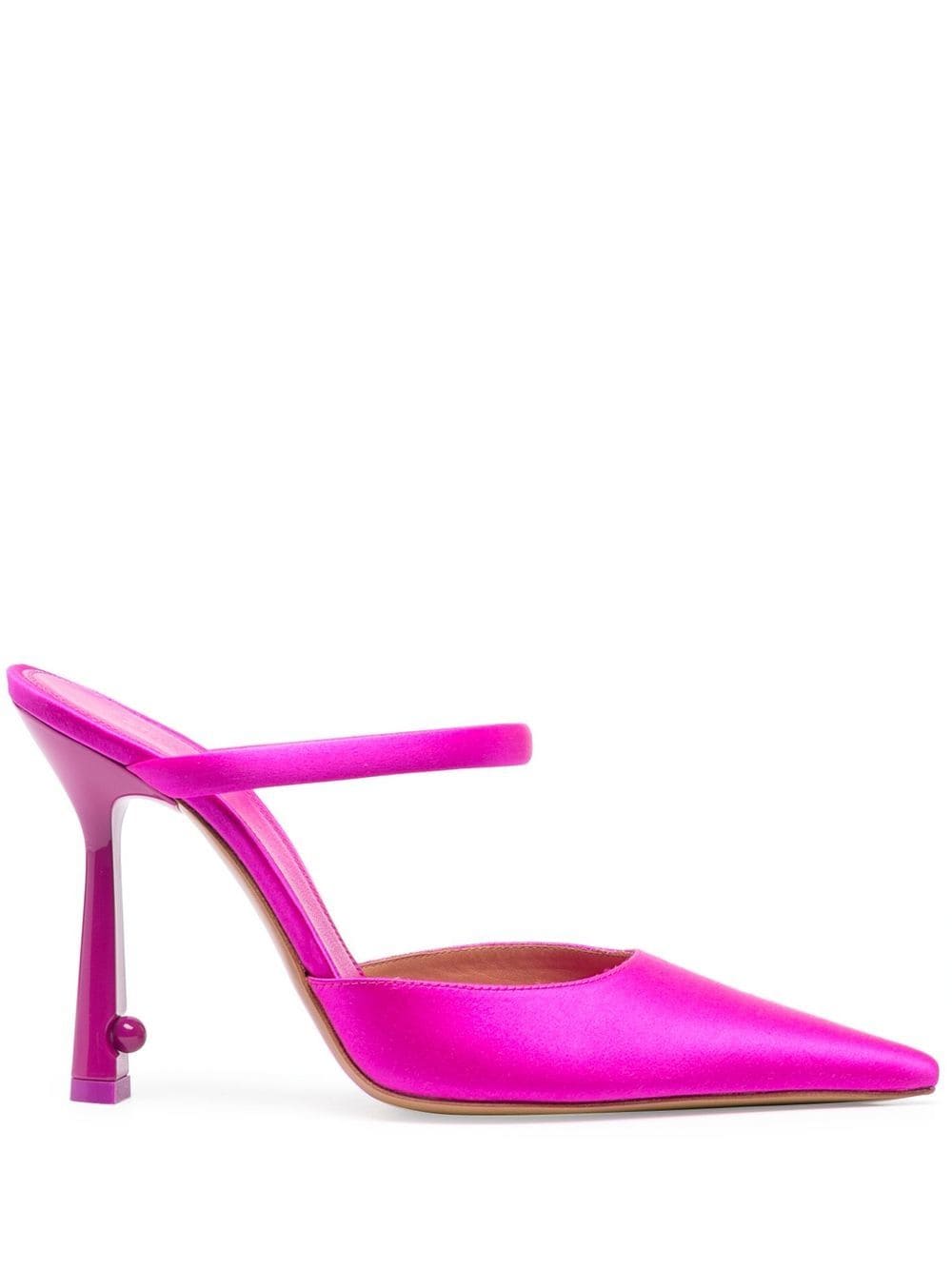 Off White Sandals Fuchsia image 0