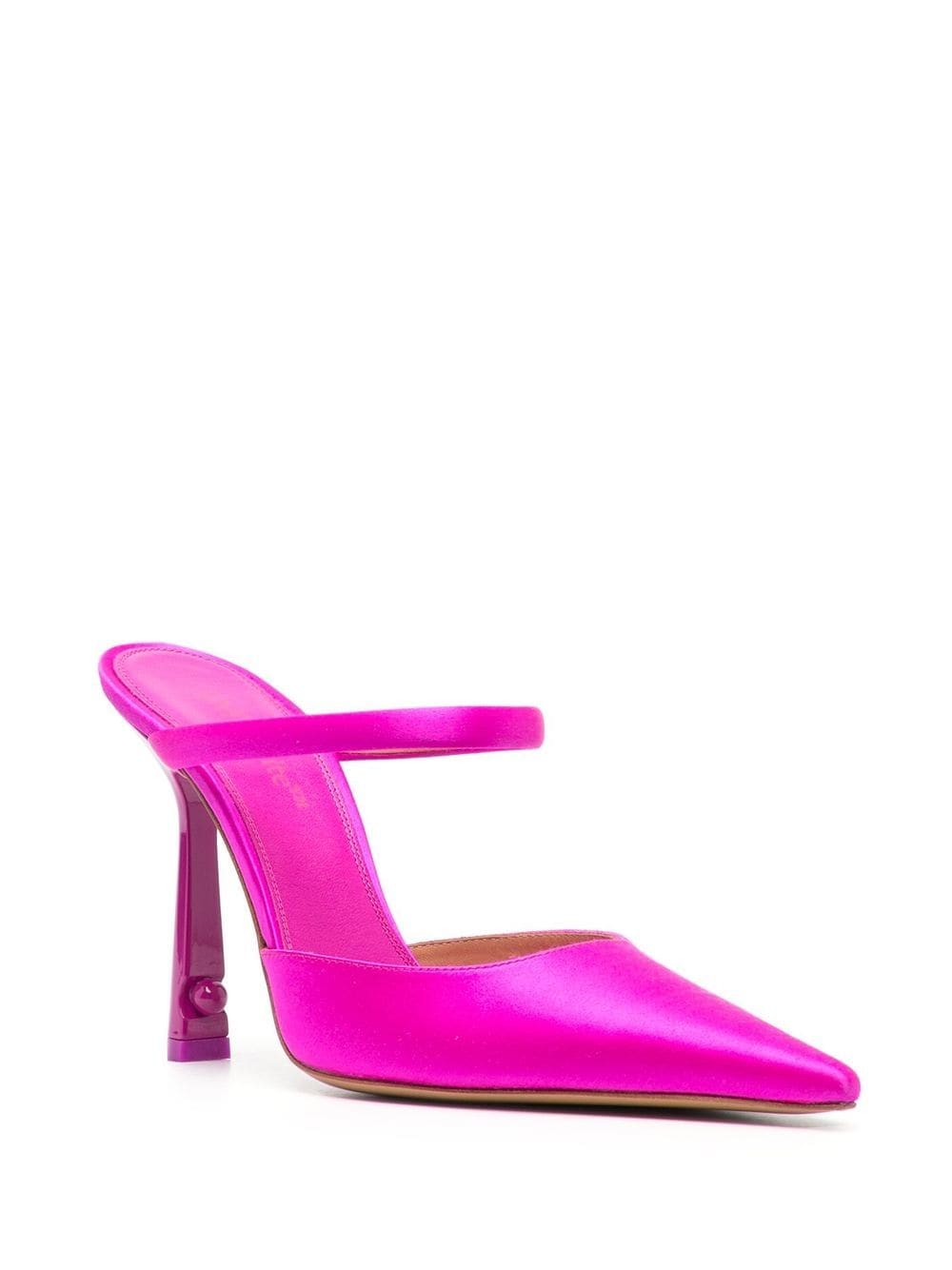 Off White Sandals Fuchsia image 2