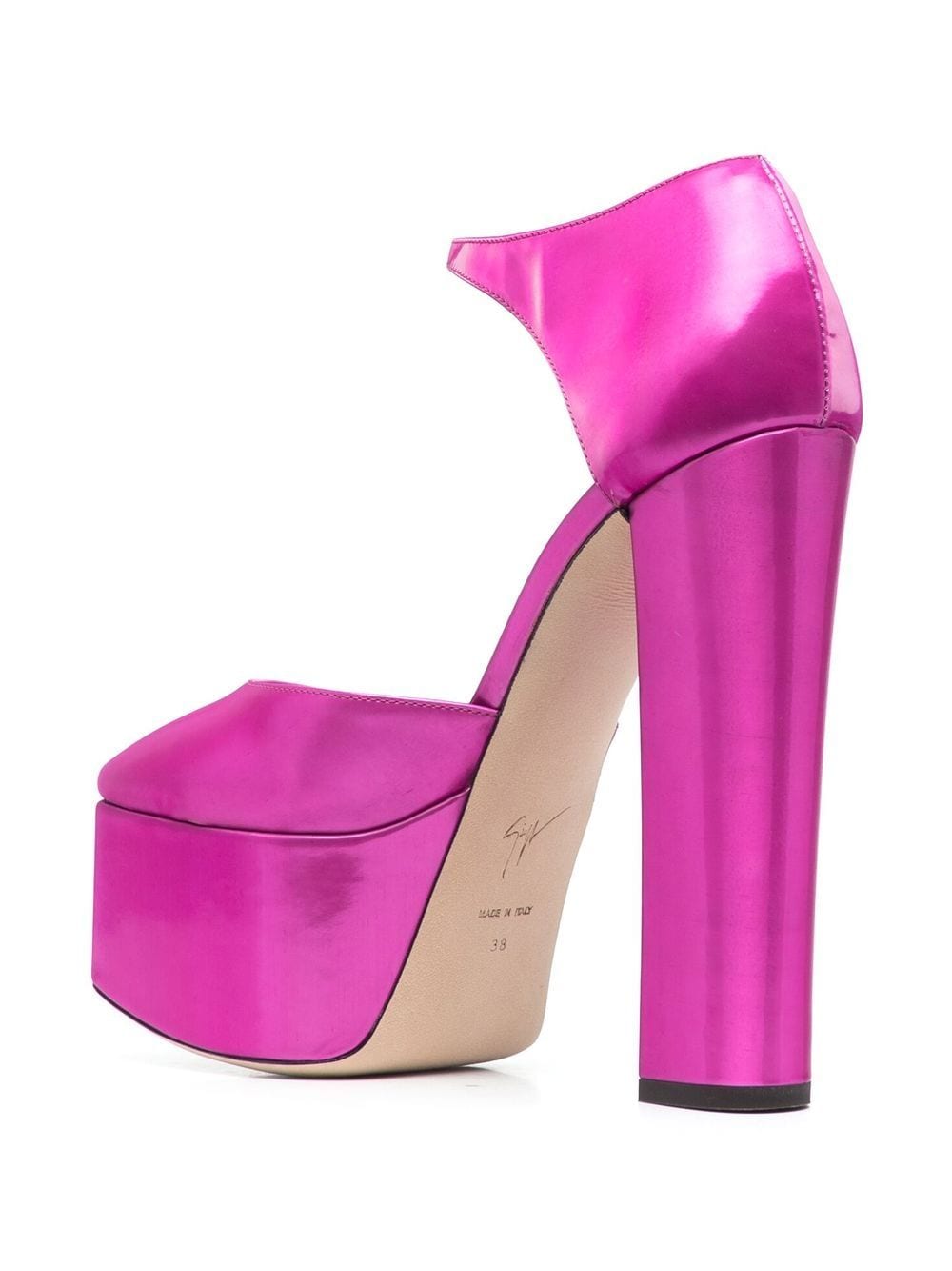 Giuseppe Zanotti With Heel Fuchsia image 2