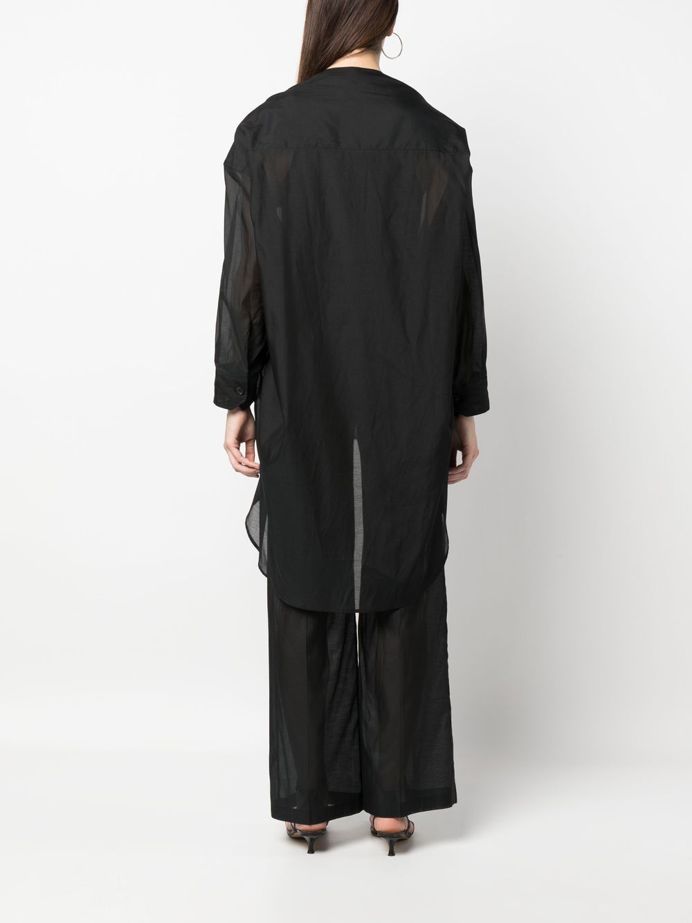 Erika Cavallini Semi-Couture Shirts Black image 1