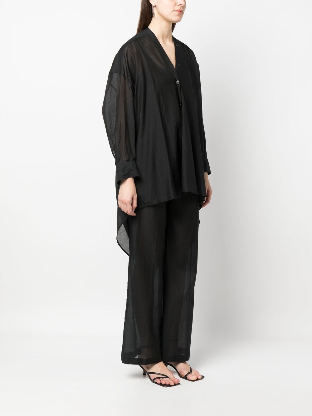 Erika Cavallini Semi-Couture Shirts Black image 3