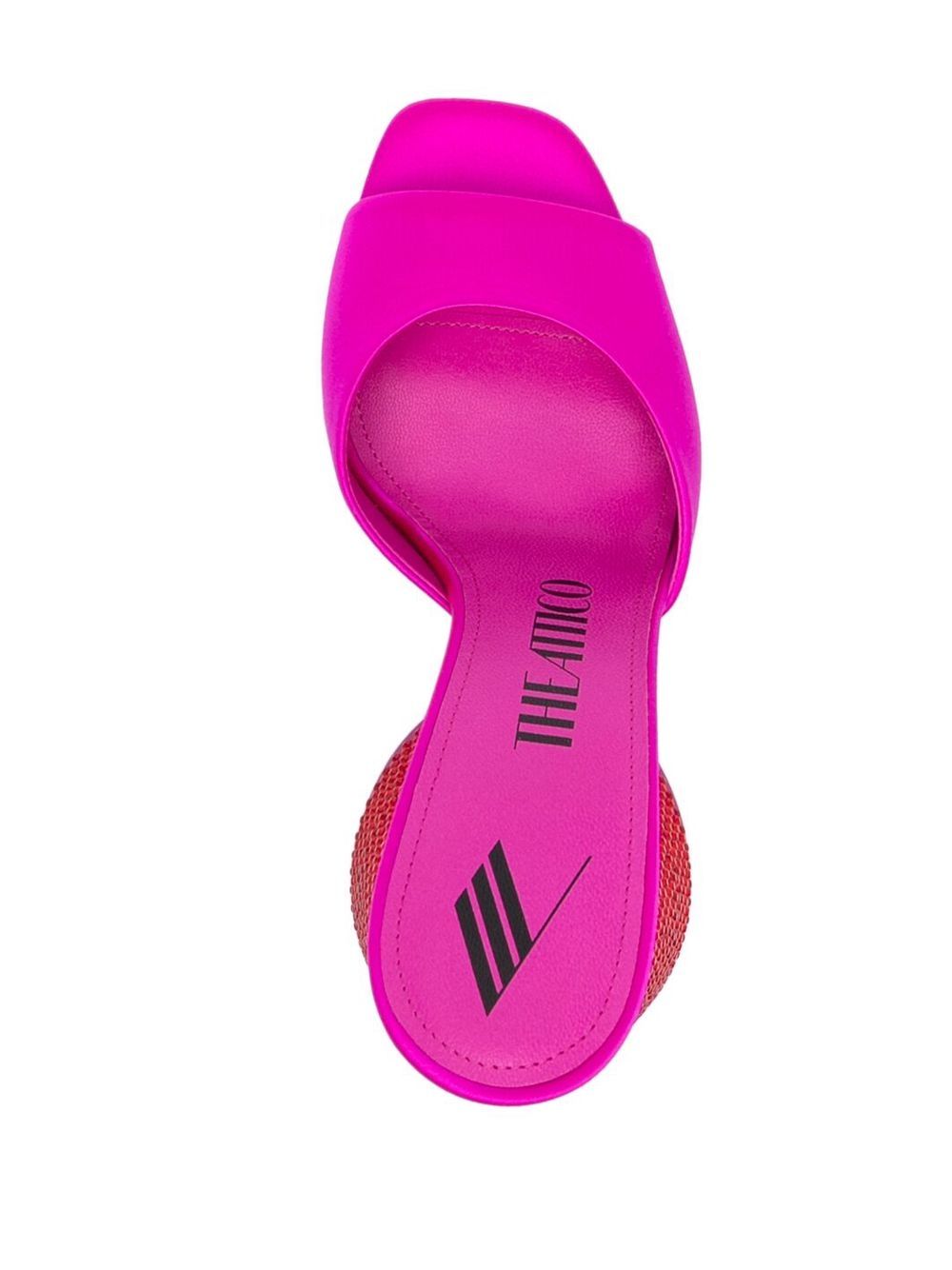 The Attico Sandals Fuchsia image 1