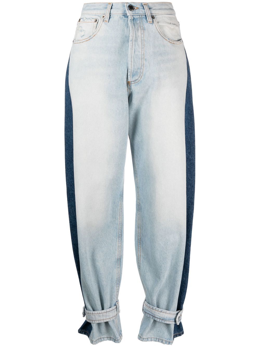 DARKPARK High-Waisted Two-Tone Blue Jeans image 0