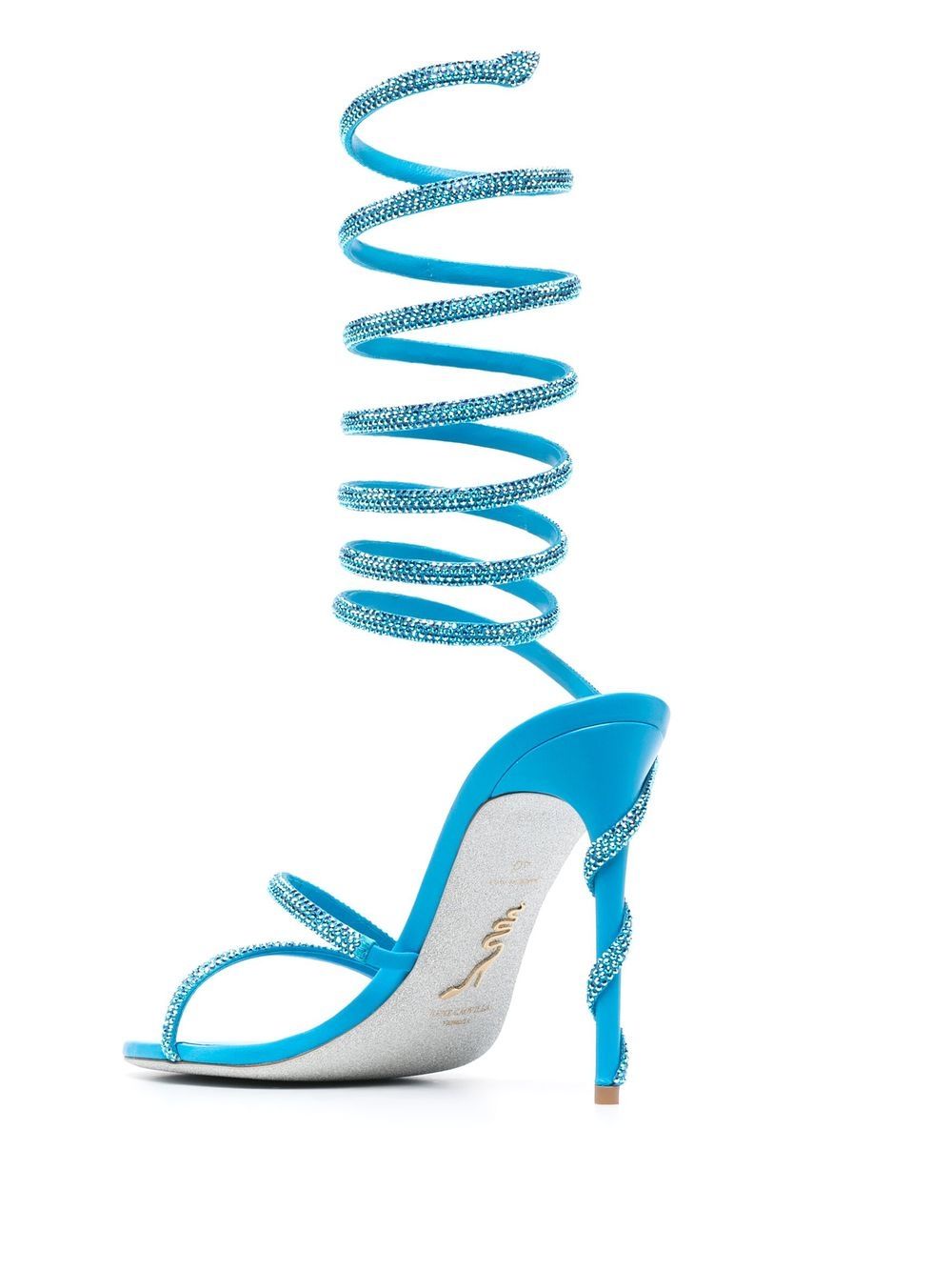 RENE' CAOVILLA Sandals Clear Blue image 1