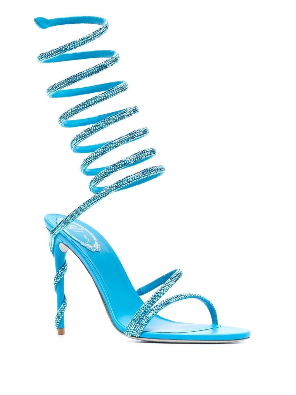 RENE' CAOVILLA Sandals Clear Blue image 2