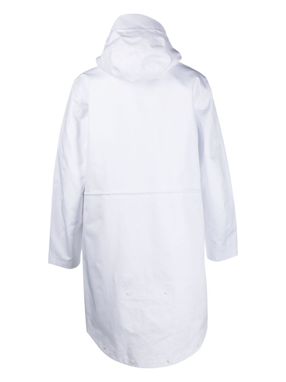 C.P. Company Metropolis Hooded Coat - White image 1