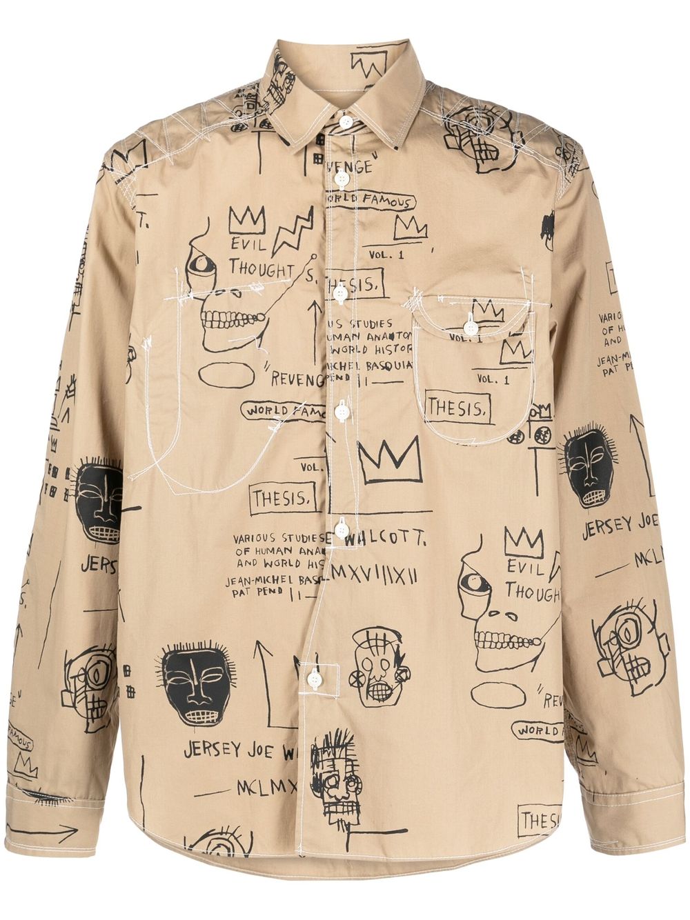 Junya Watanabe Shirts Beige image 0