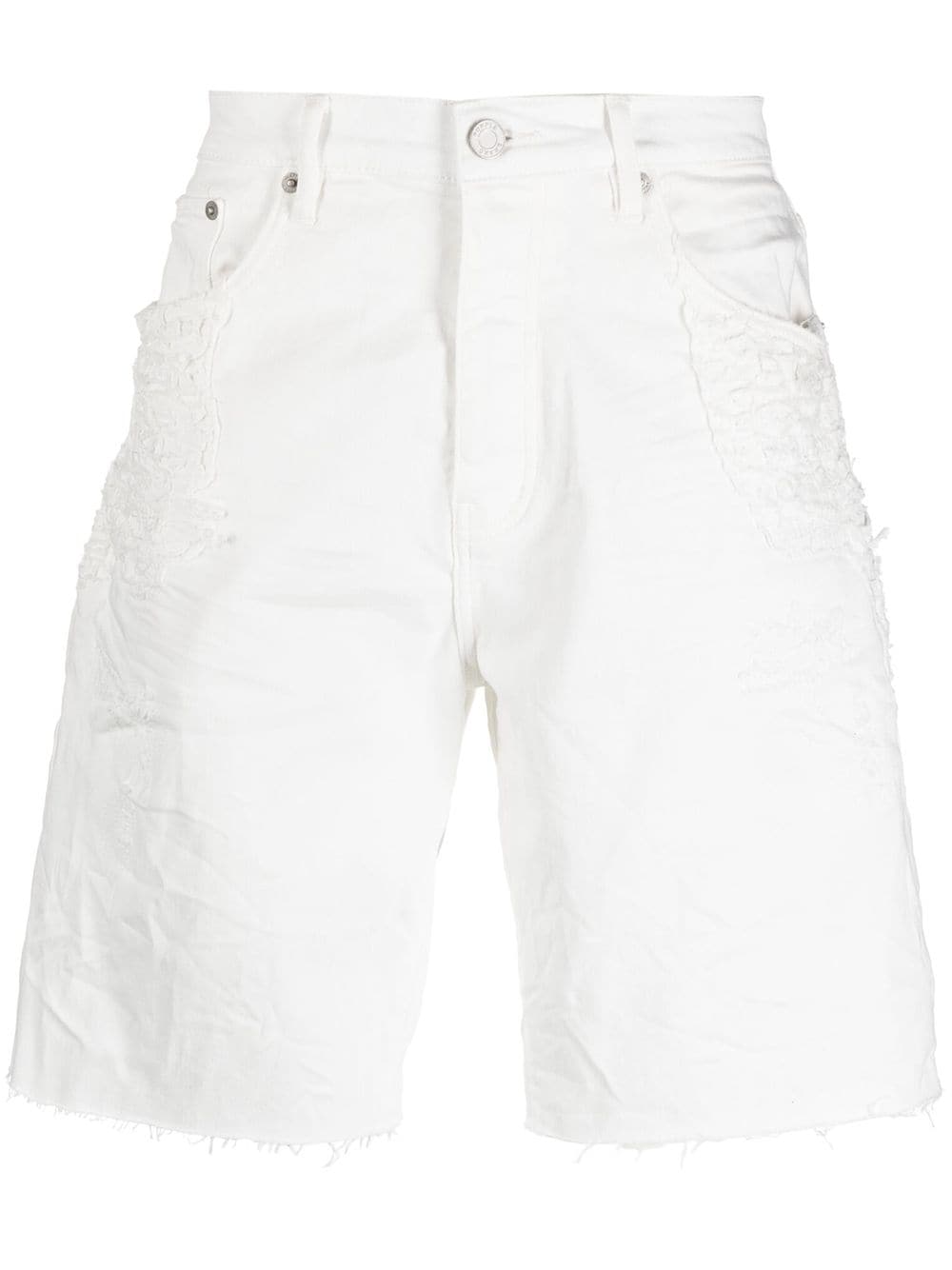 Purple Brand Shorts White image 0