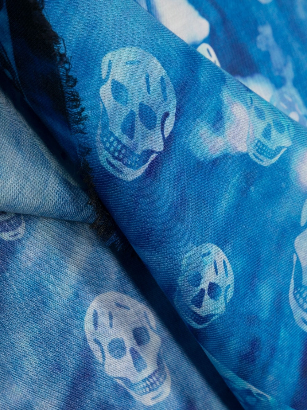 Alexander McQueen Scarfs Blue image 2