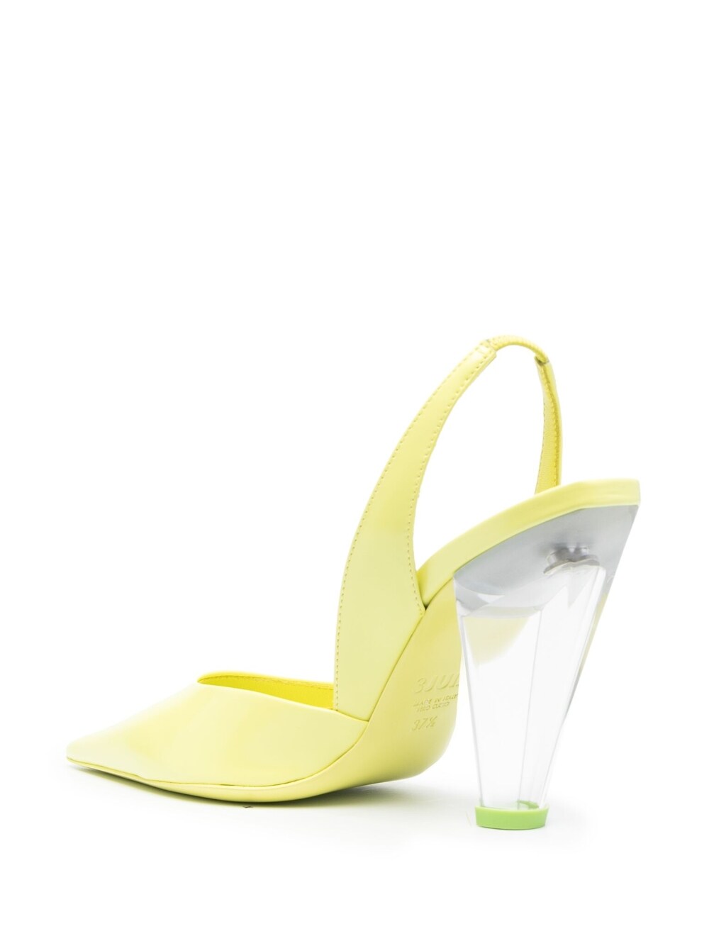 3JUIN With Heel Yellow image 3