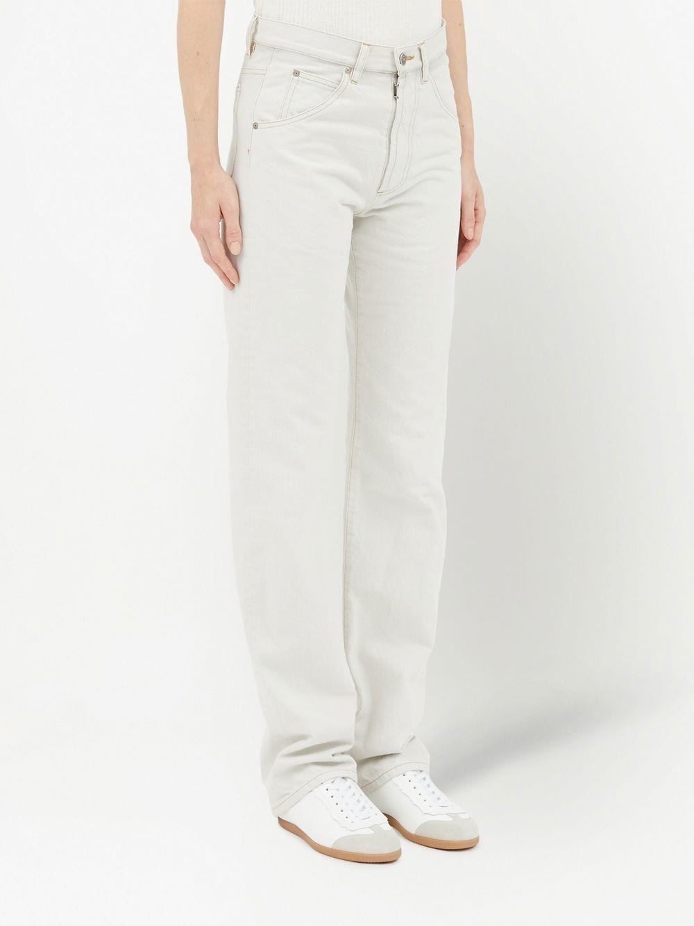 Maison Margiela Jeans Cream image 1