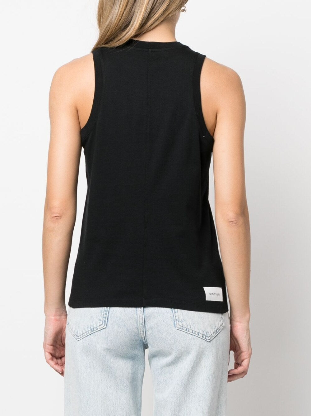 ARMARIUM Black Cotton Sleeveless Top image 2