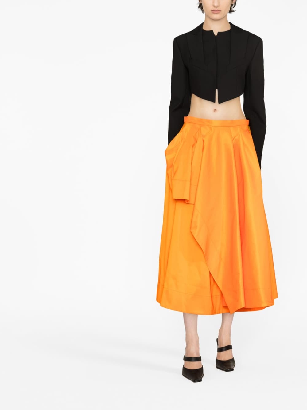 Alexander McQueen Skirts Orange image 2