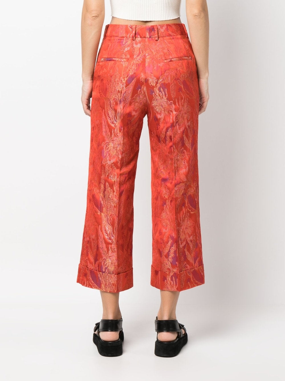 Alberto Biani Trousers Red image 4