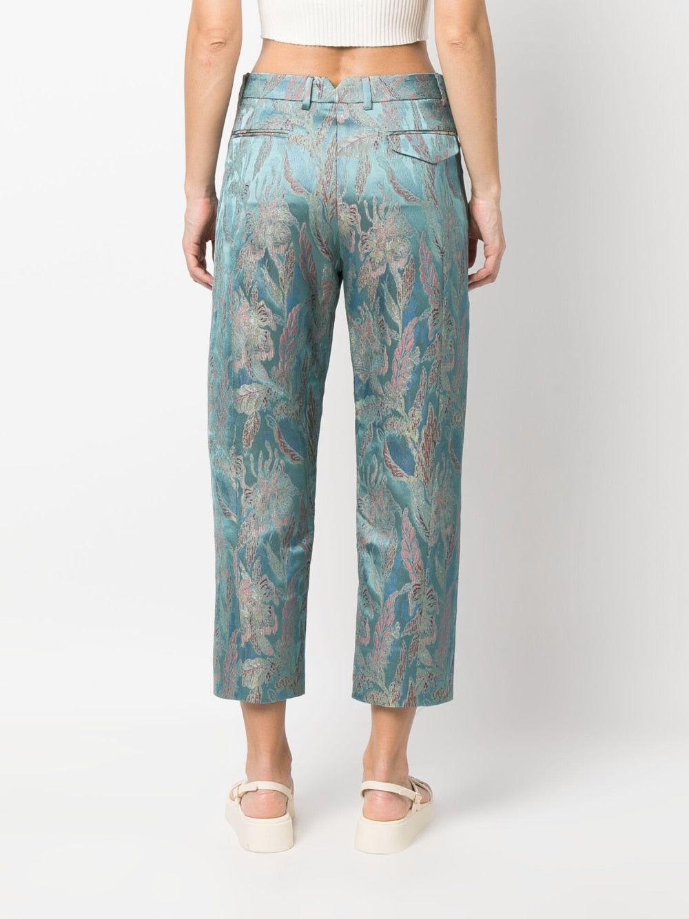 Alberto Biani Trousers Clear Blue image 2