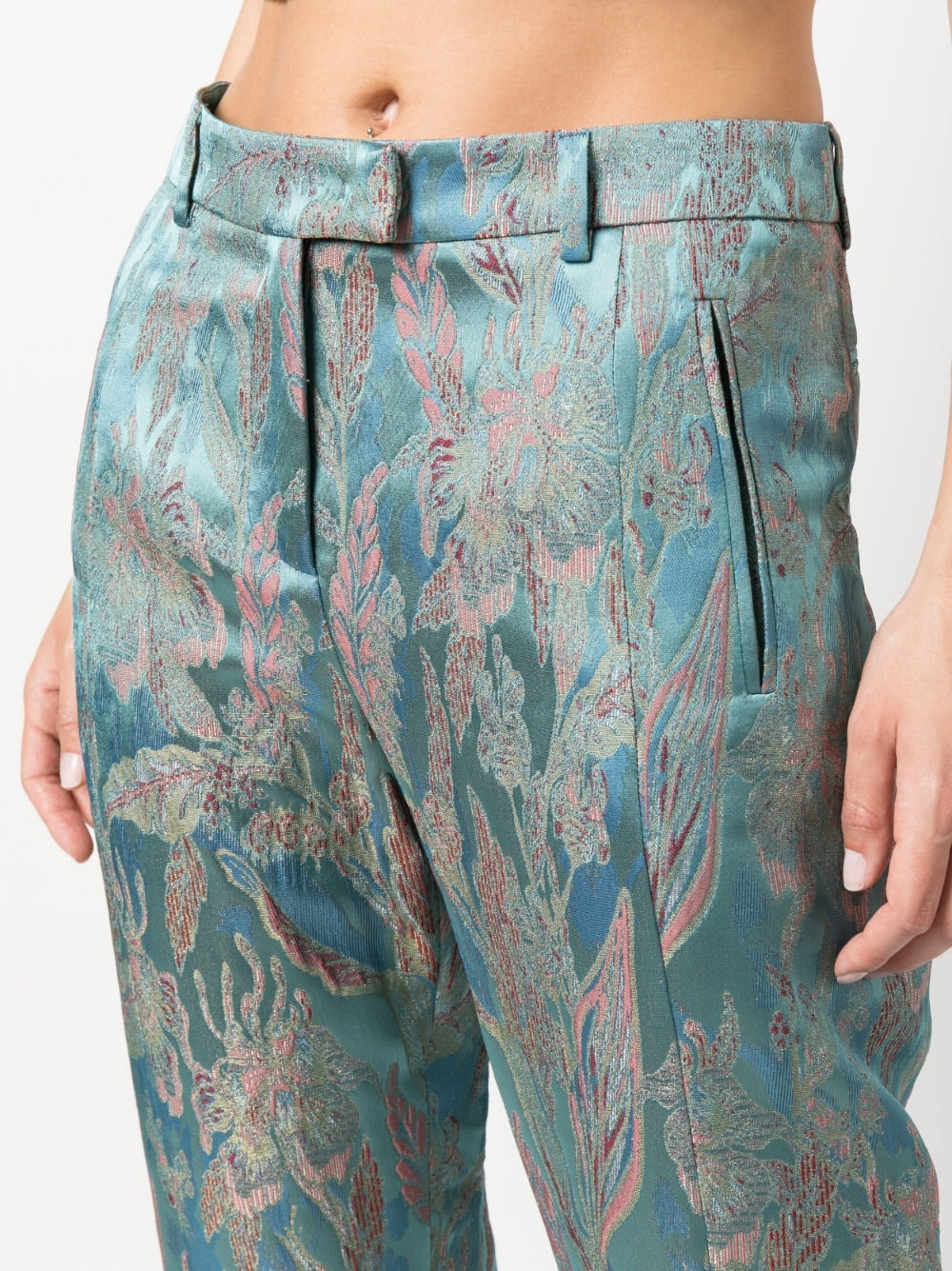 Alberto Biani Trousers Clear Blue image 4