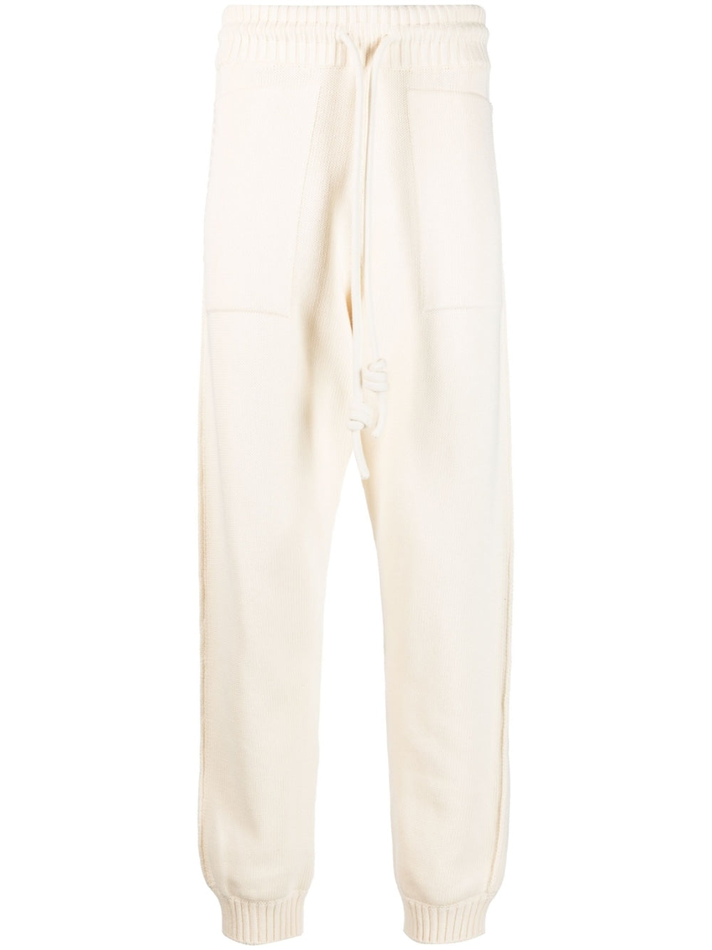 Off White Trousers Beige image 0