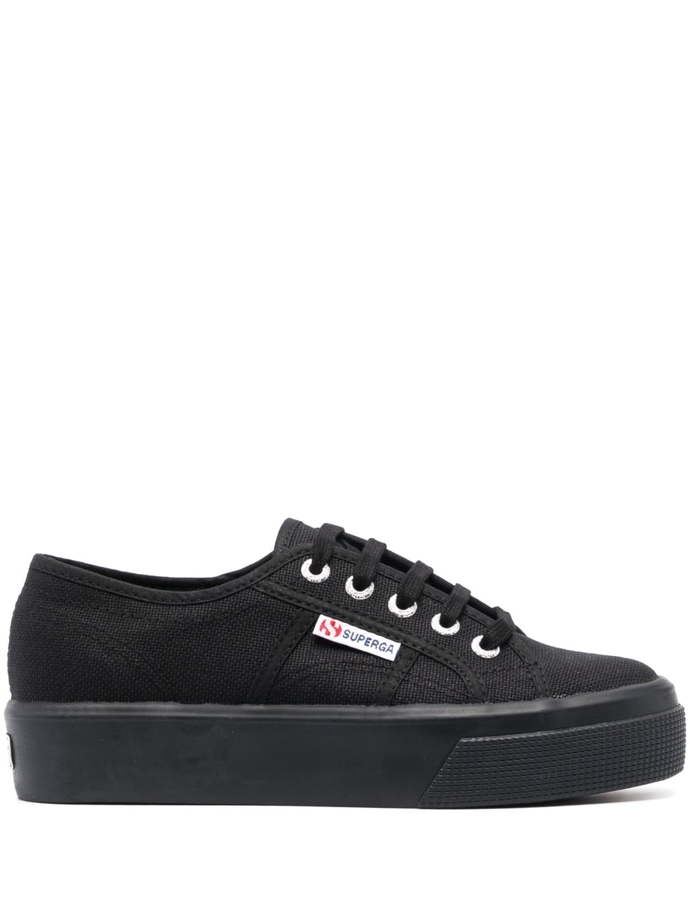 Superga 2730 Platform Sneakers - Black Canvas image 0