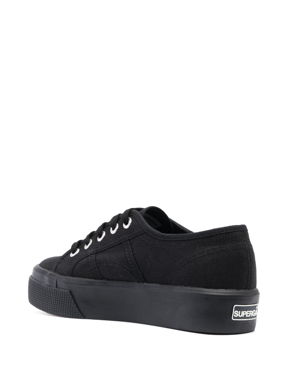 Superga 2730 Platform Sneakers - Black Canvas image 2