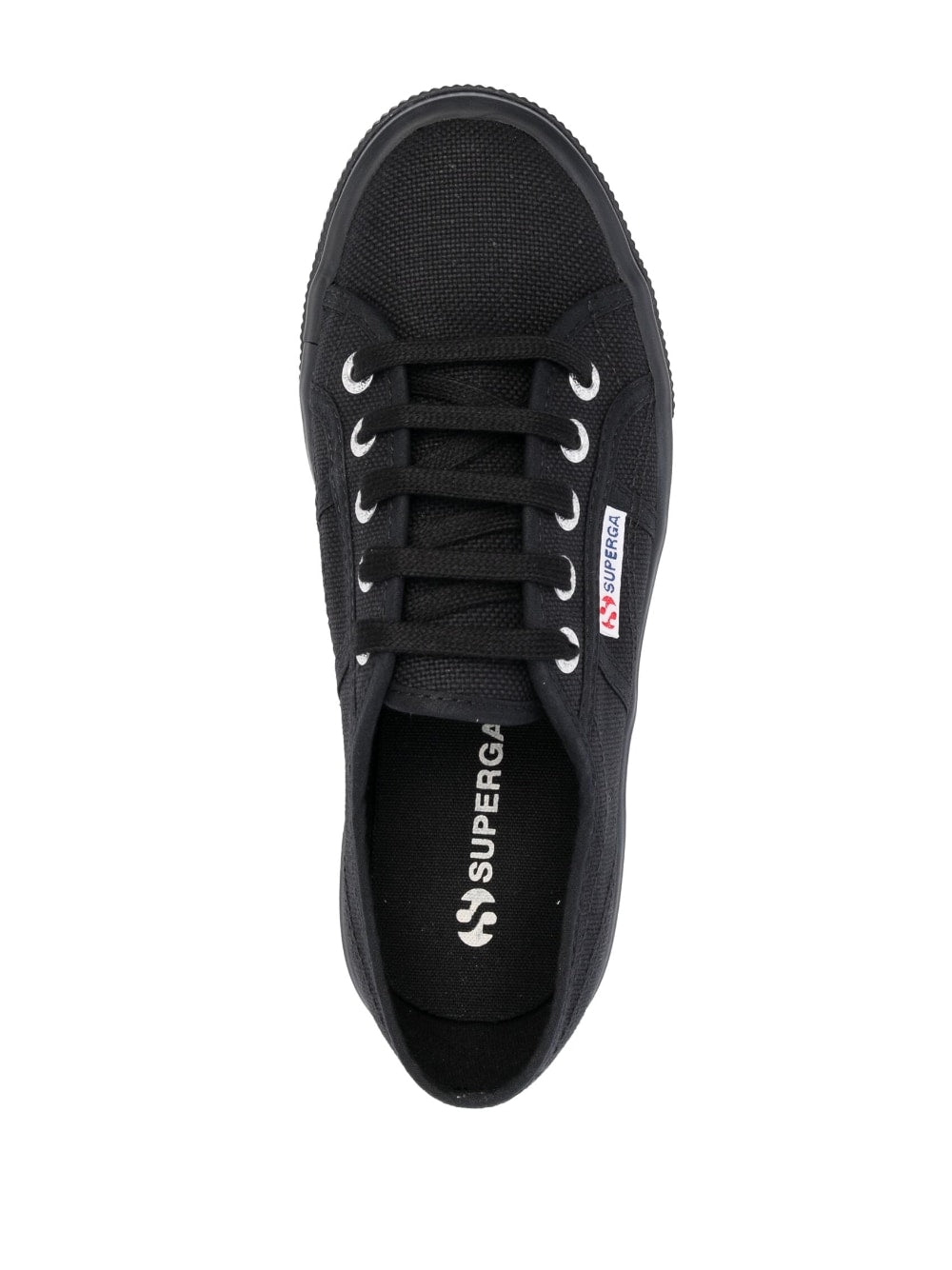 Superga 2730 Platform Sneakers - Black Canvas image 3