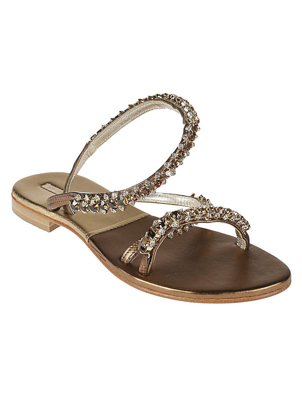 Emanuela Caruso Sandals Golden image 1