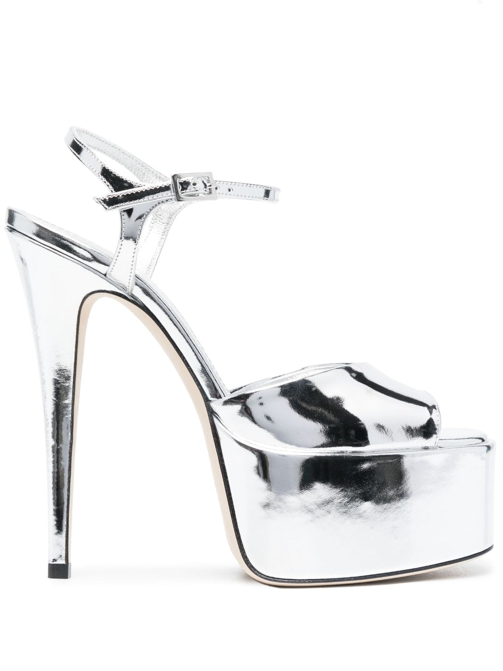 Paris Texas Sandals Silver image 0