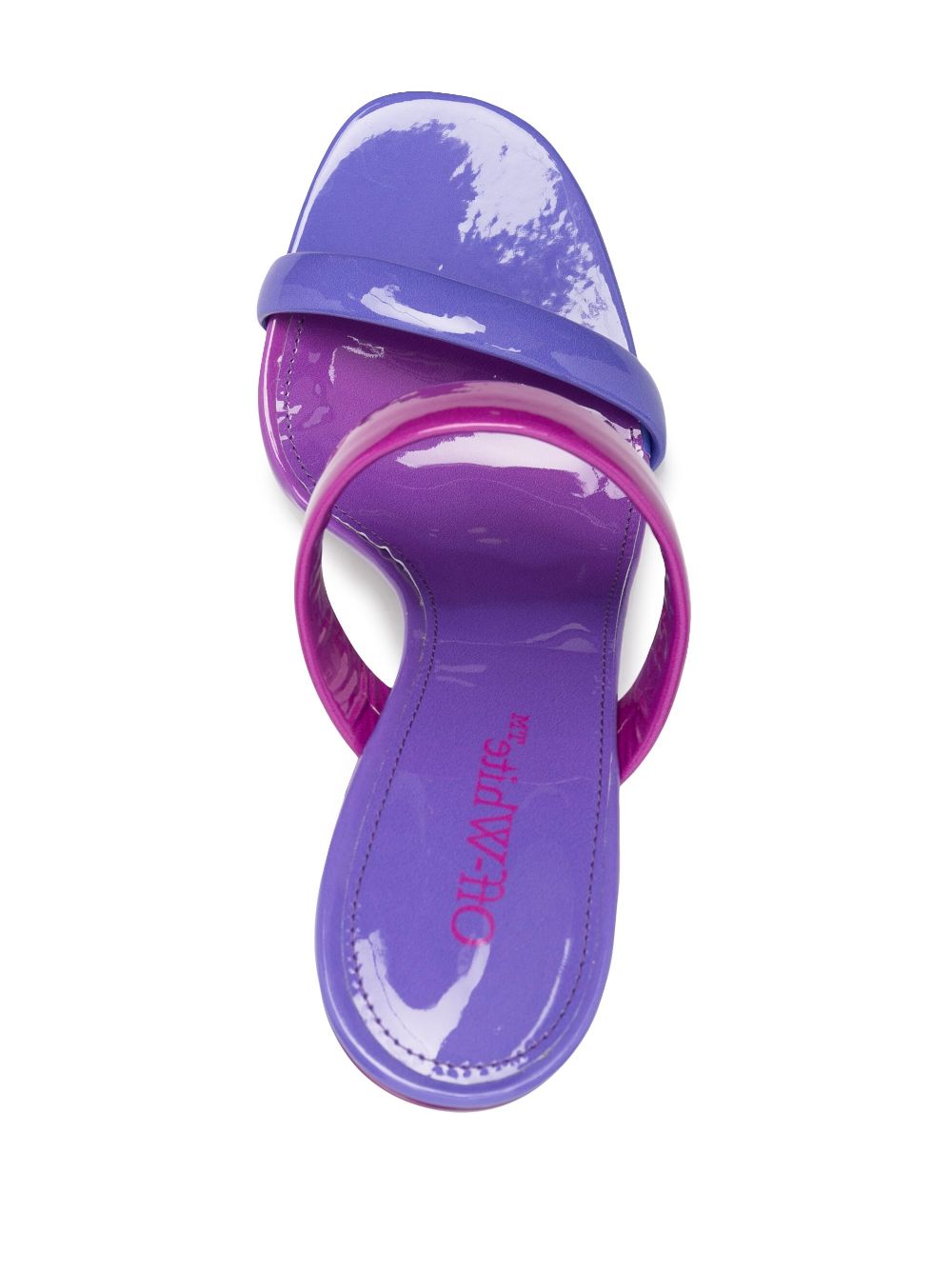 Off White Sandals Fuchsia image 1