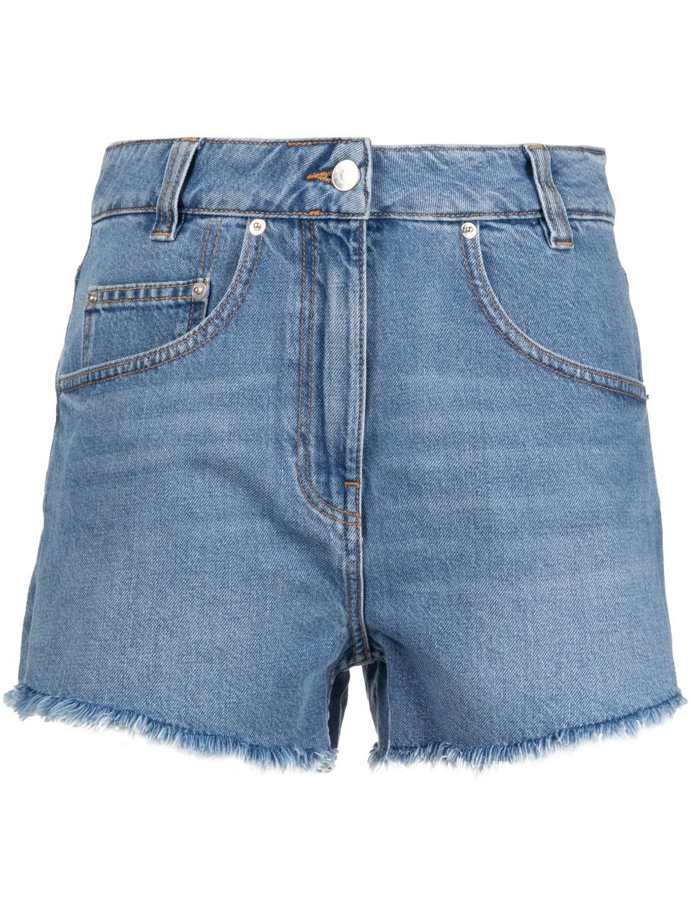 IRO Japa Blue Denim Shorts image 0