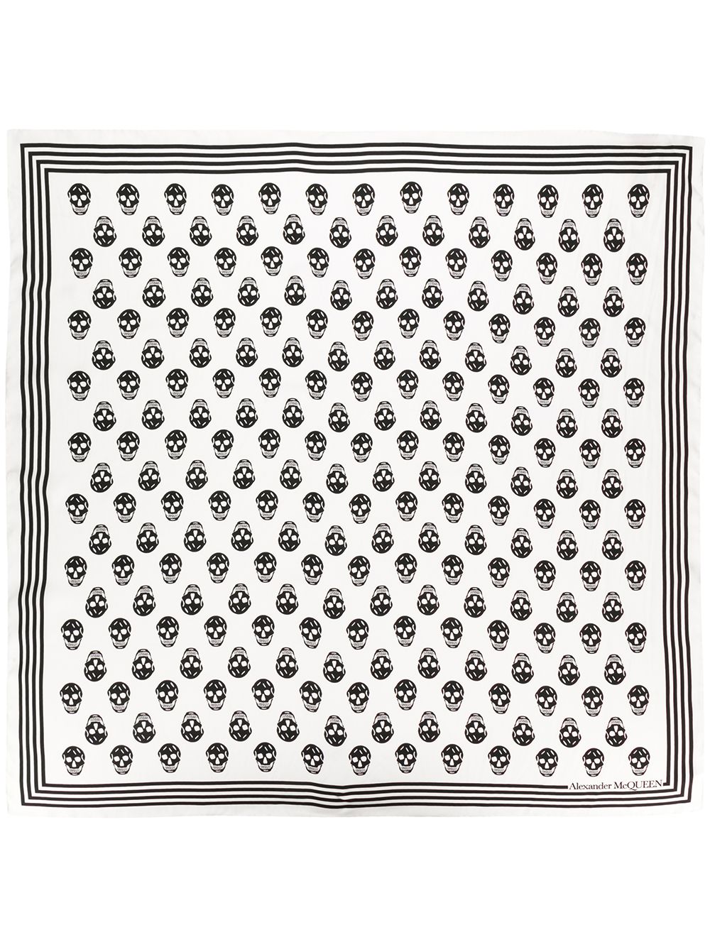 Alexander McQueen Scarfs White image 2