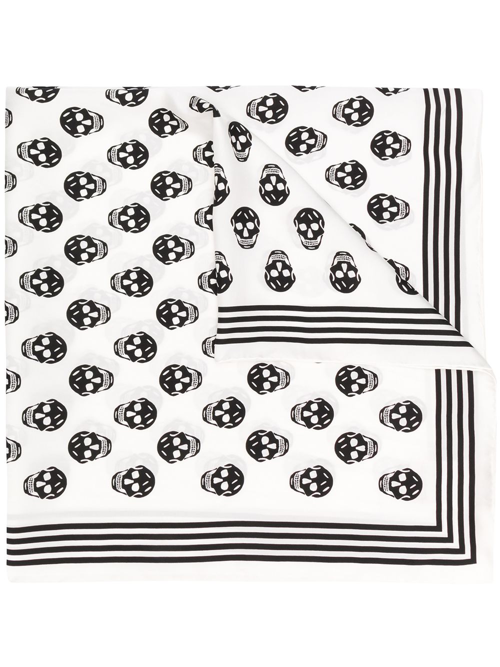 Alexander McQueen Scarfs White image 0