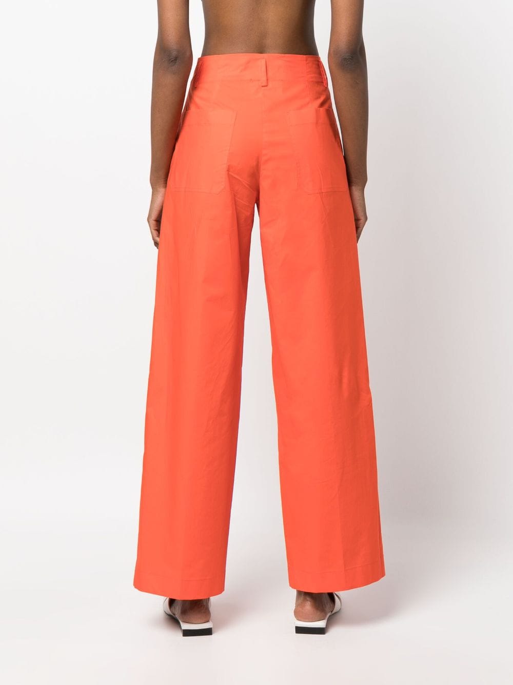 Erika Cavallini Semi-Couture Trousers Red image 1