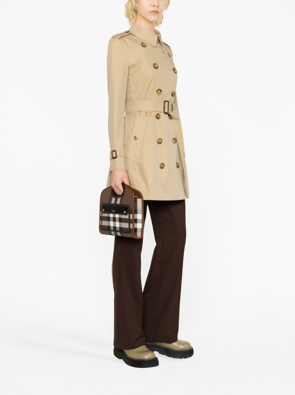 Burberry Coats Beige image 5