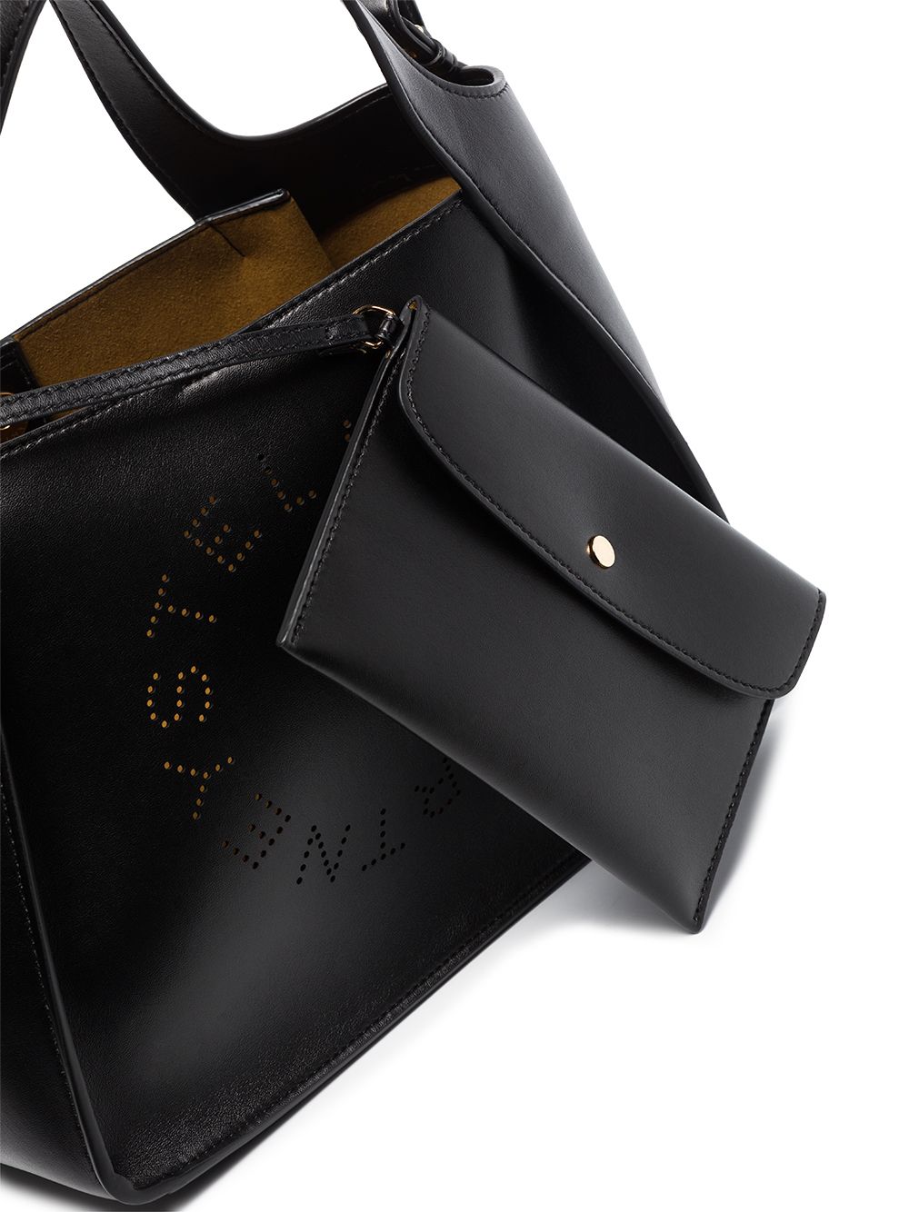 Stella McCartney Black Shoulder Bag with Logo Detail image 2