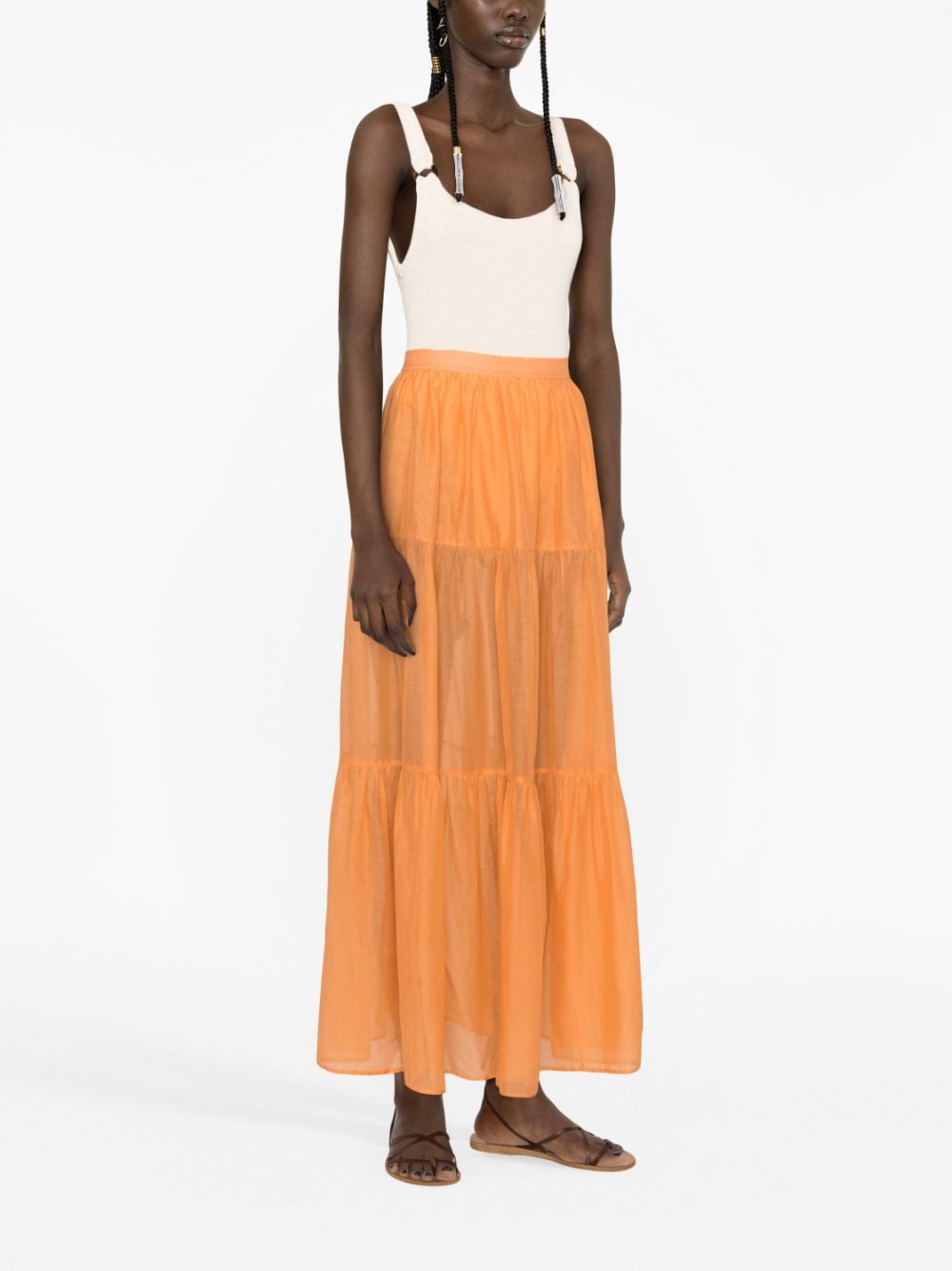 MANEBI Skirts Orange image 3