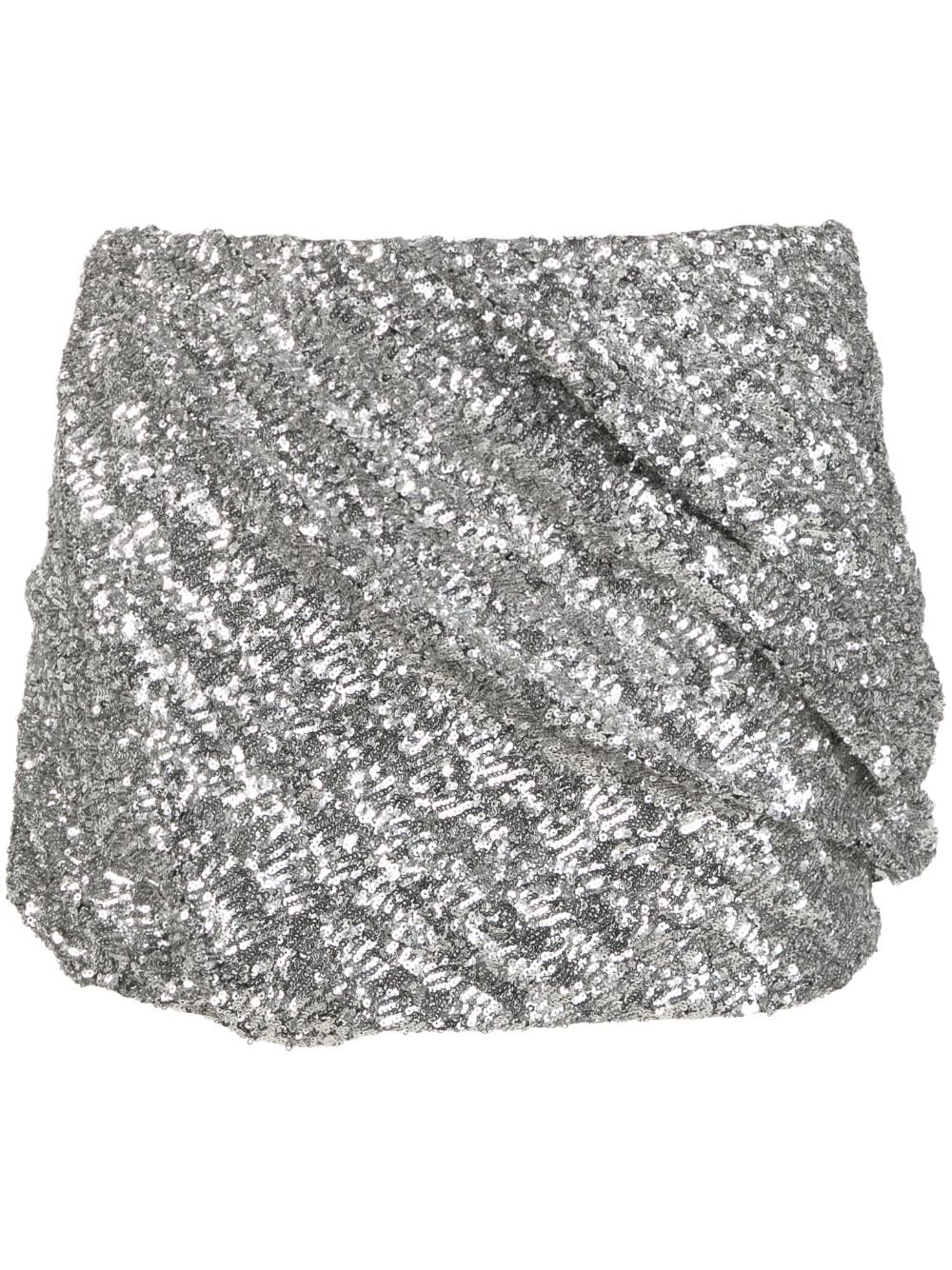 The Attico Skirts Silver image 0