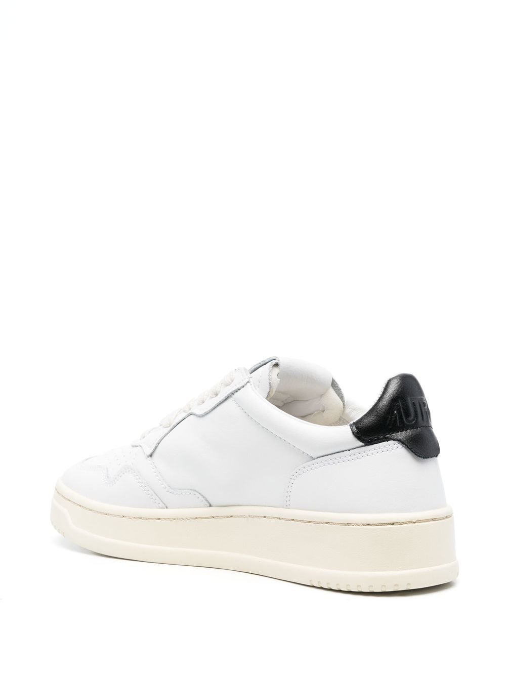 Autry AULW Low-Top Black Leather Sneakers image 2