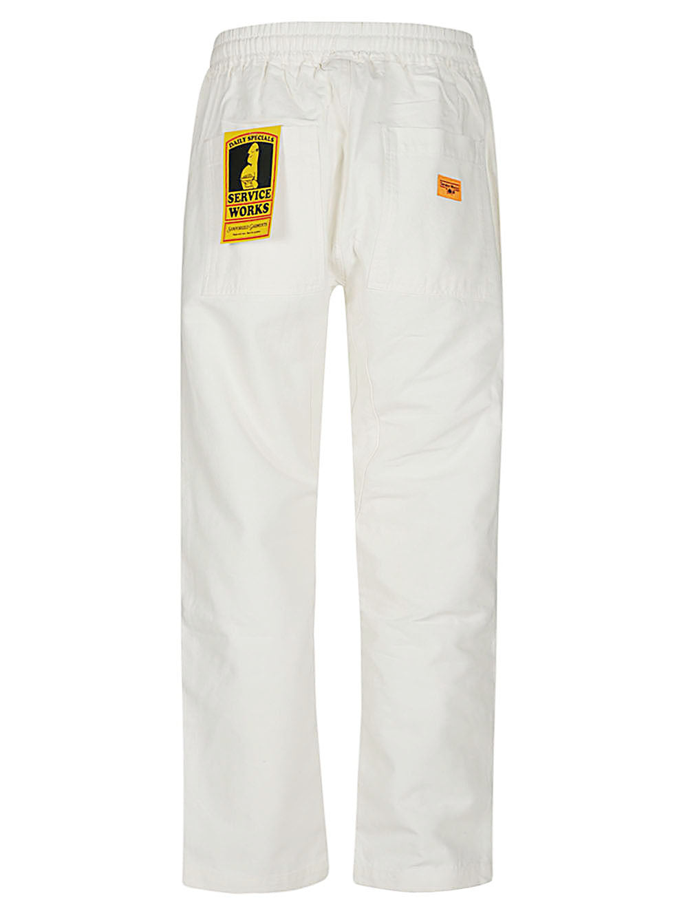 SERVICE WORKS Trousers White image 1