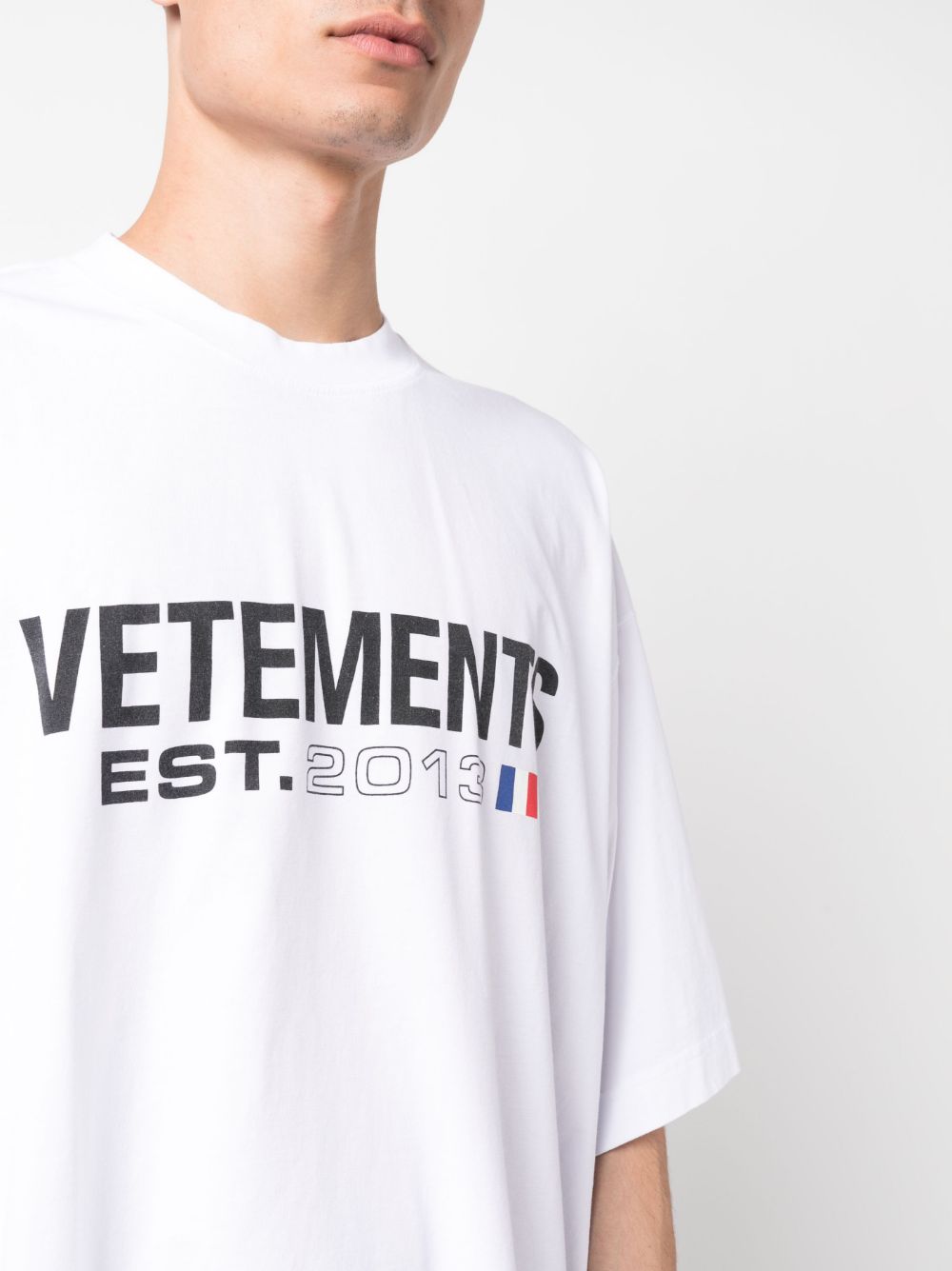 Vetements T-shirts and Polos White image 2