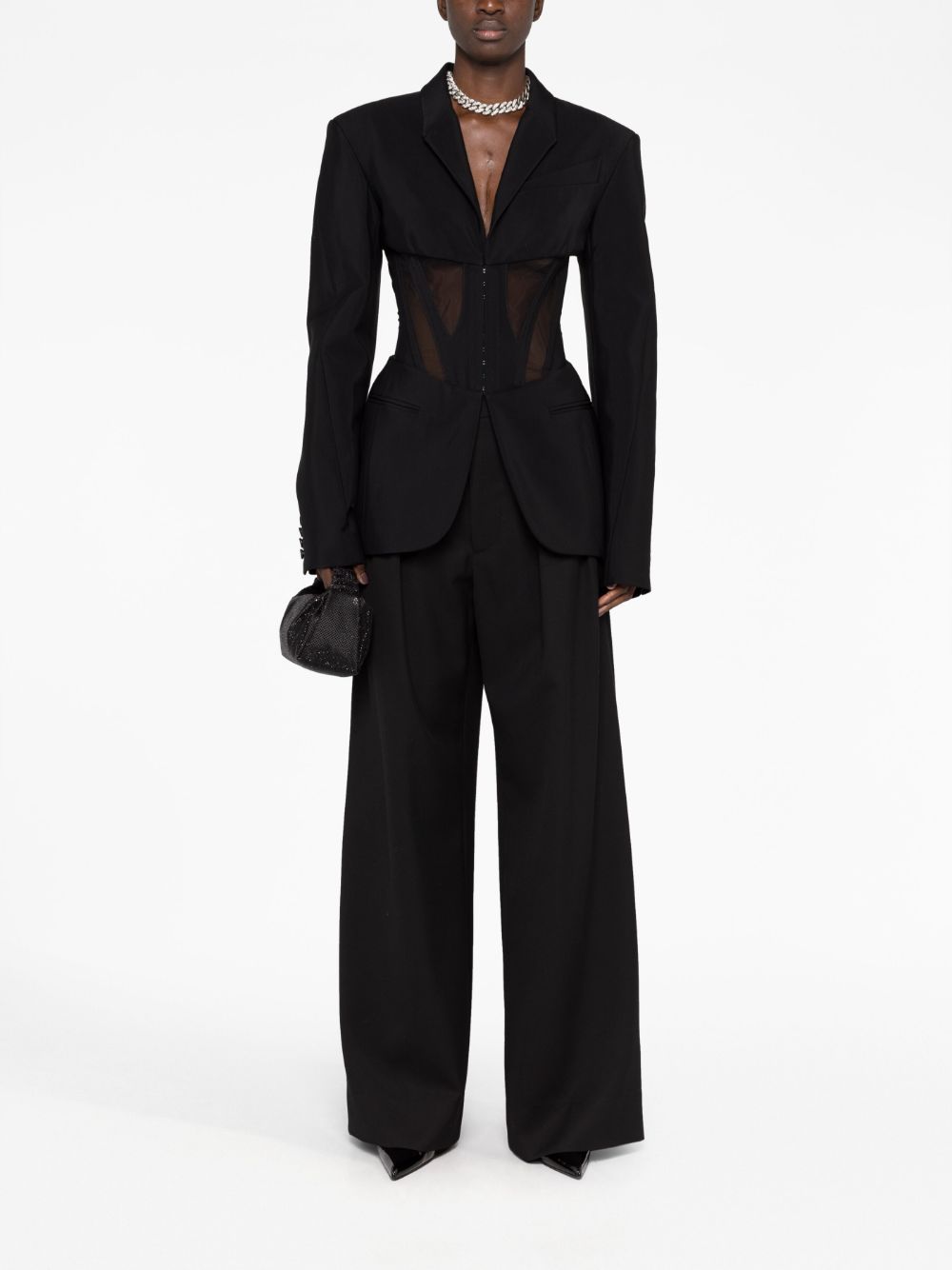 MUGLER Jackets Black image 4