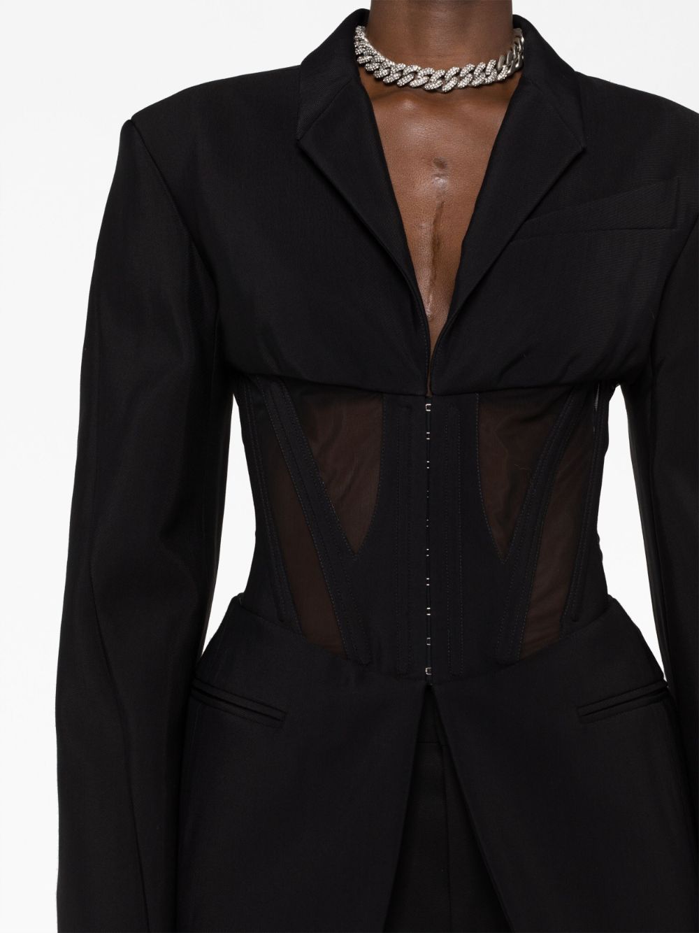 MUGLER Jackets Black image 5