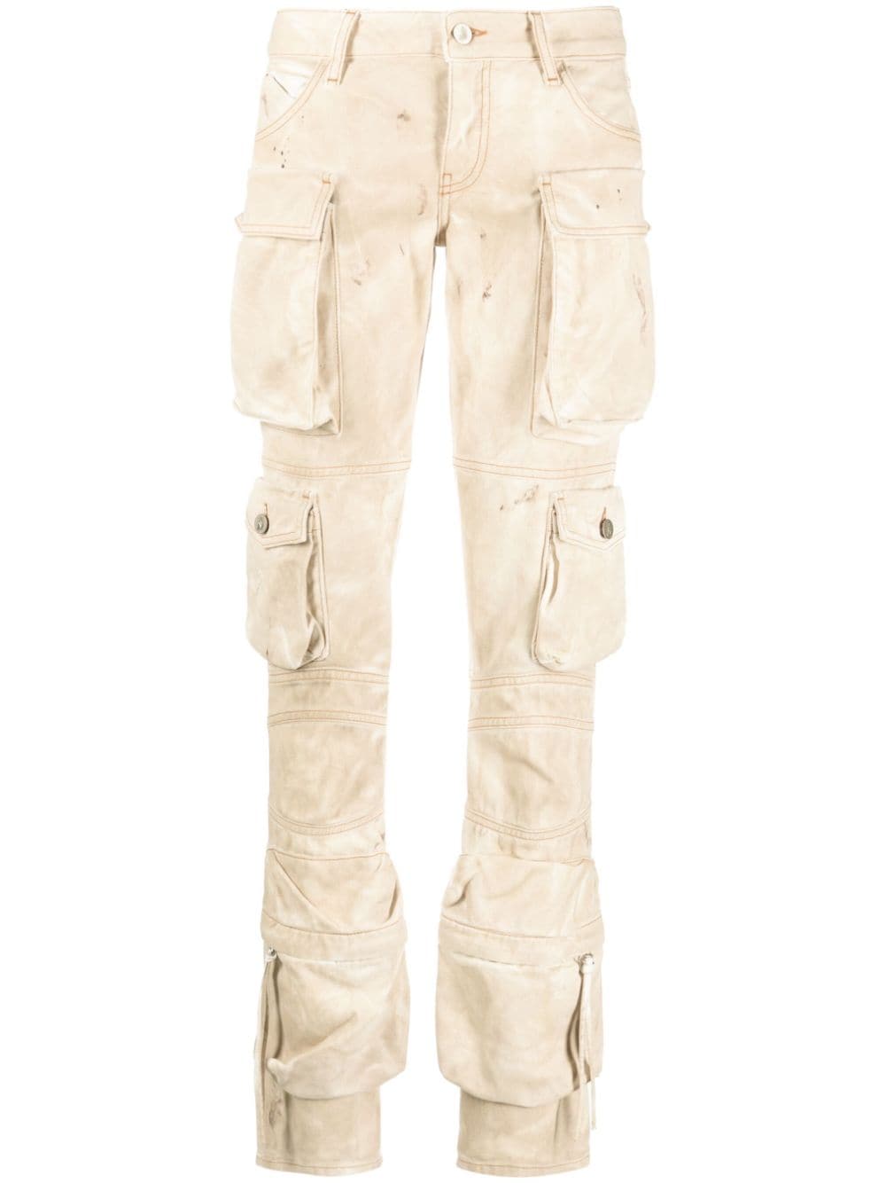 The Attico Trousers Beige image 0