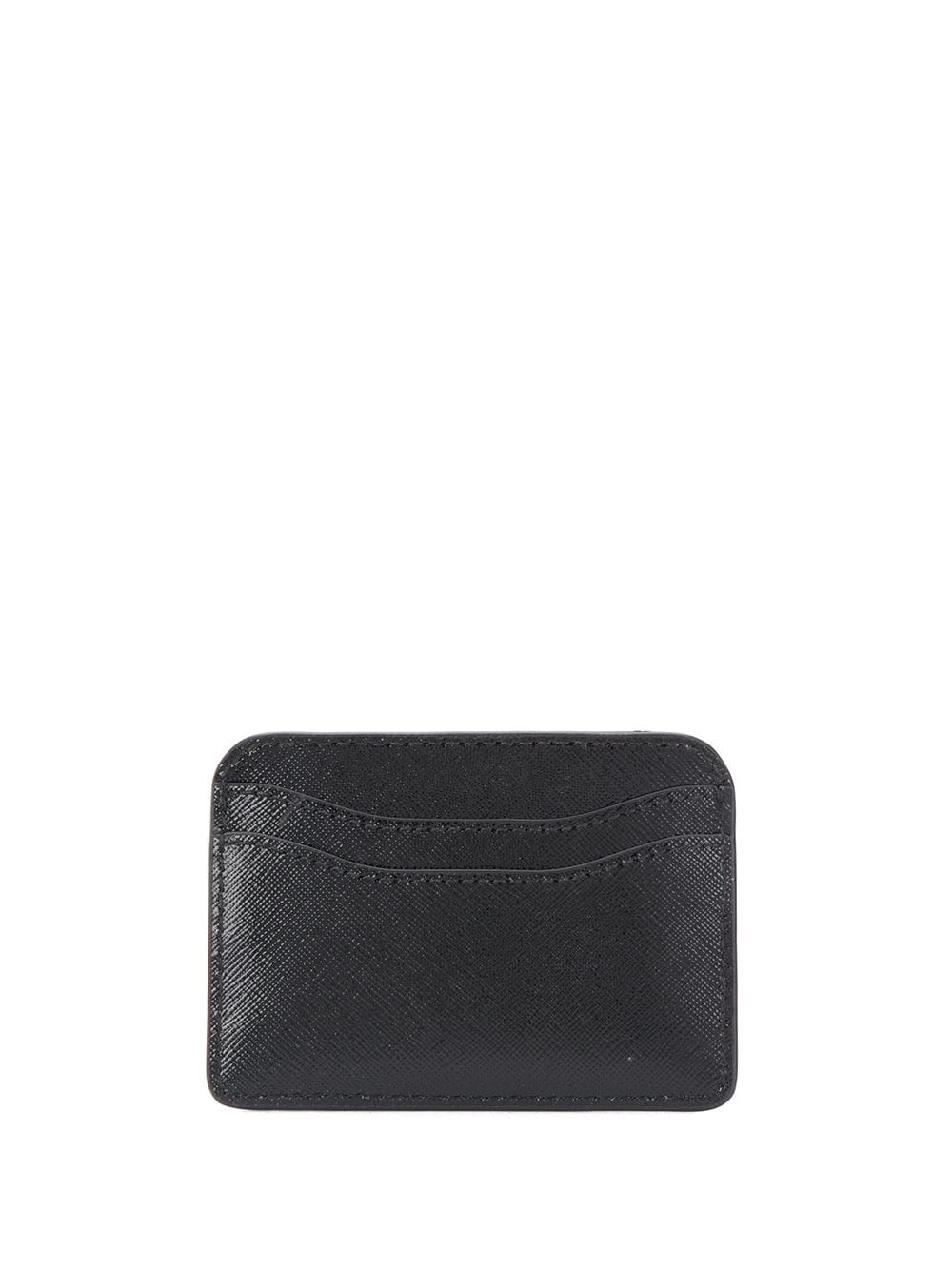 Marc Jacobs Black Textured Snapshot Card Holder image 2