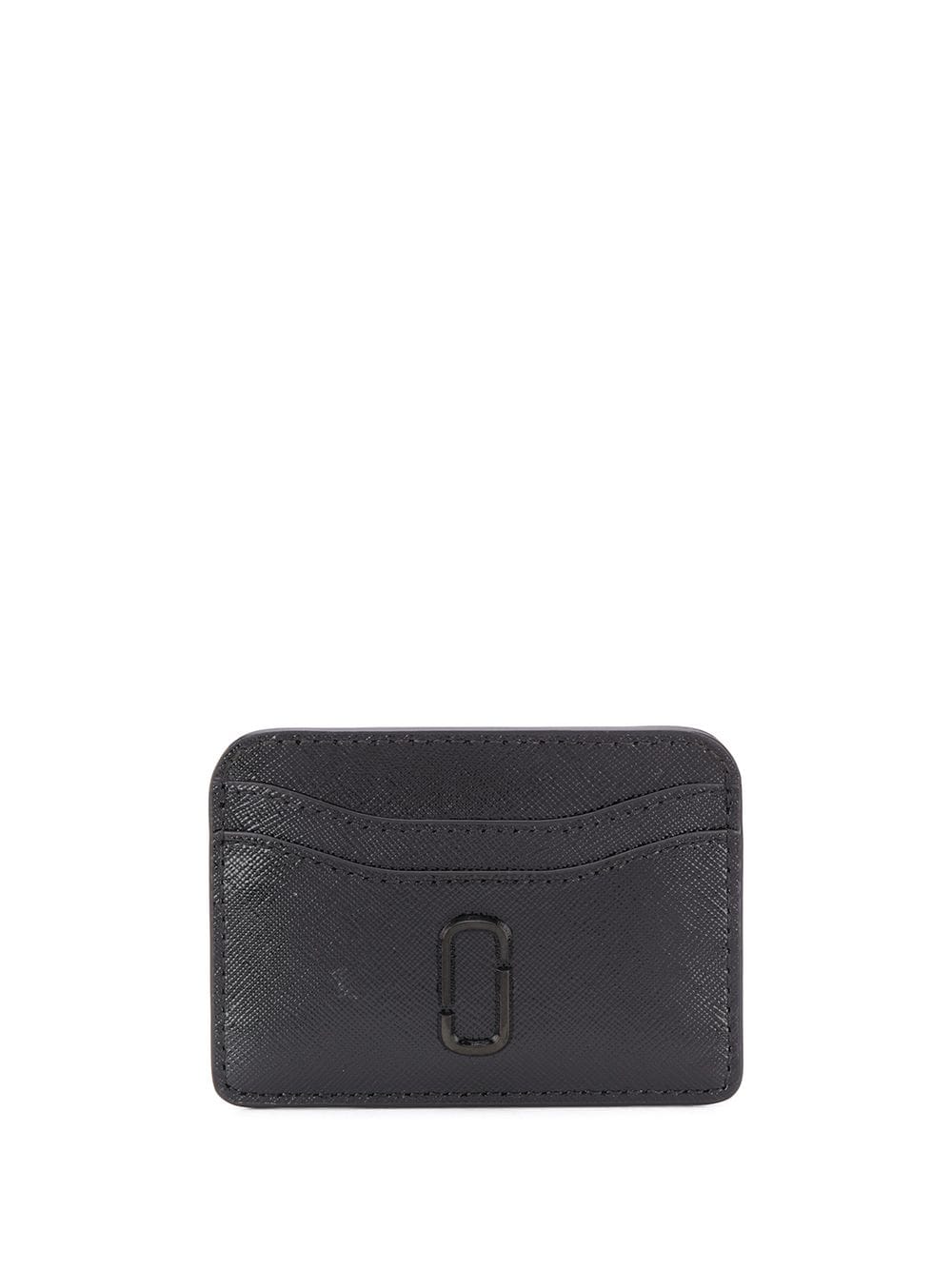 Marc Jacobs Black Textured Snapshot Card Holder image 0