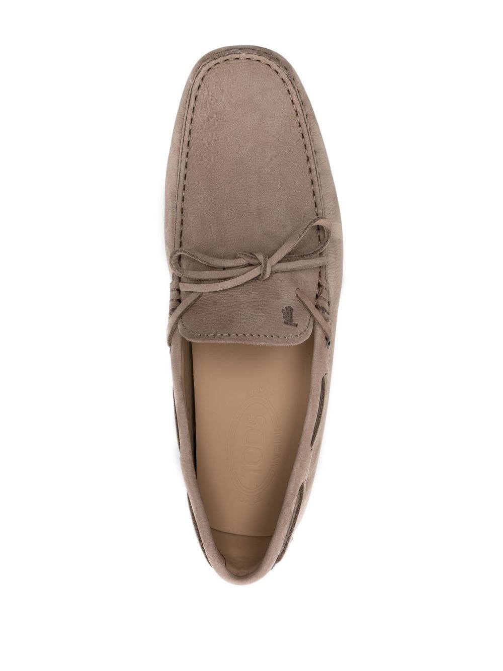 Tod's Gommino Driving Shoes in Beige Suede image 1