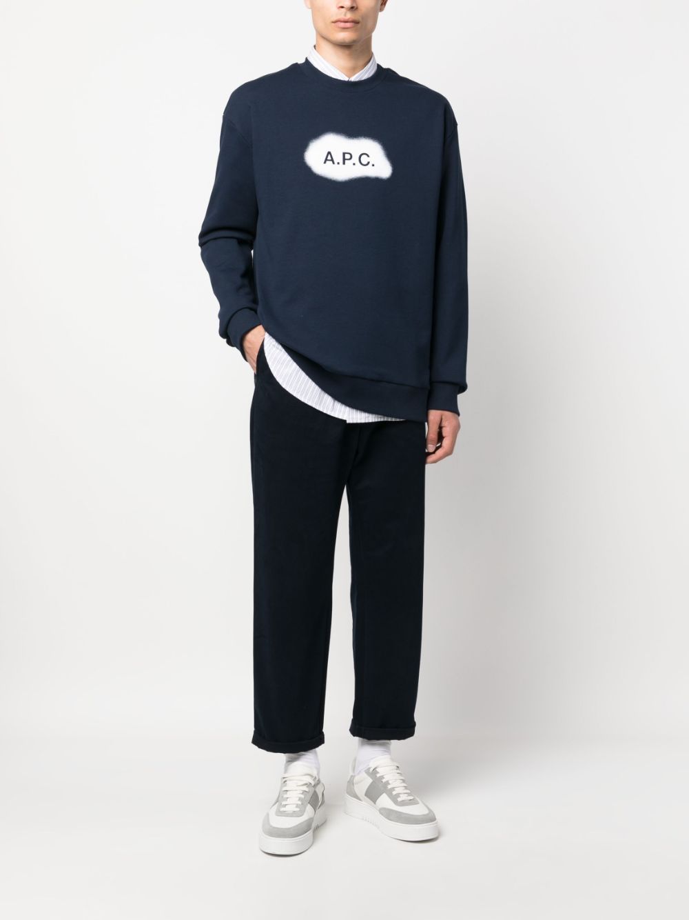 A.P.C. Sweaters Blue image 1