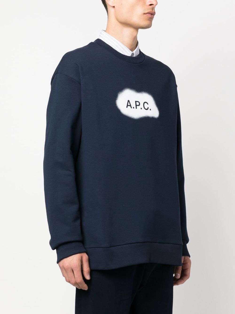 A.P.C. Sweaters Blue image 2