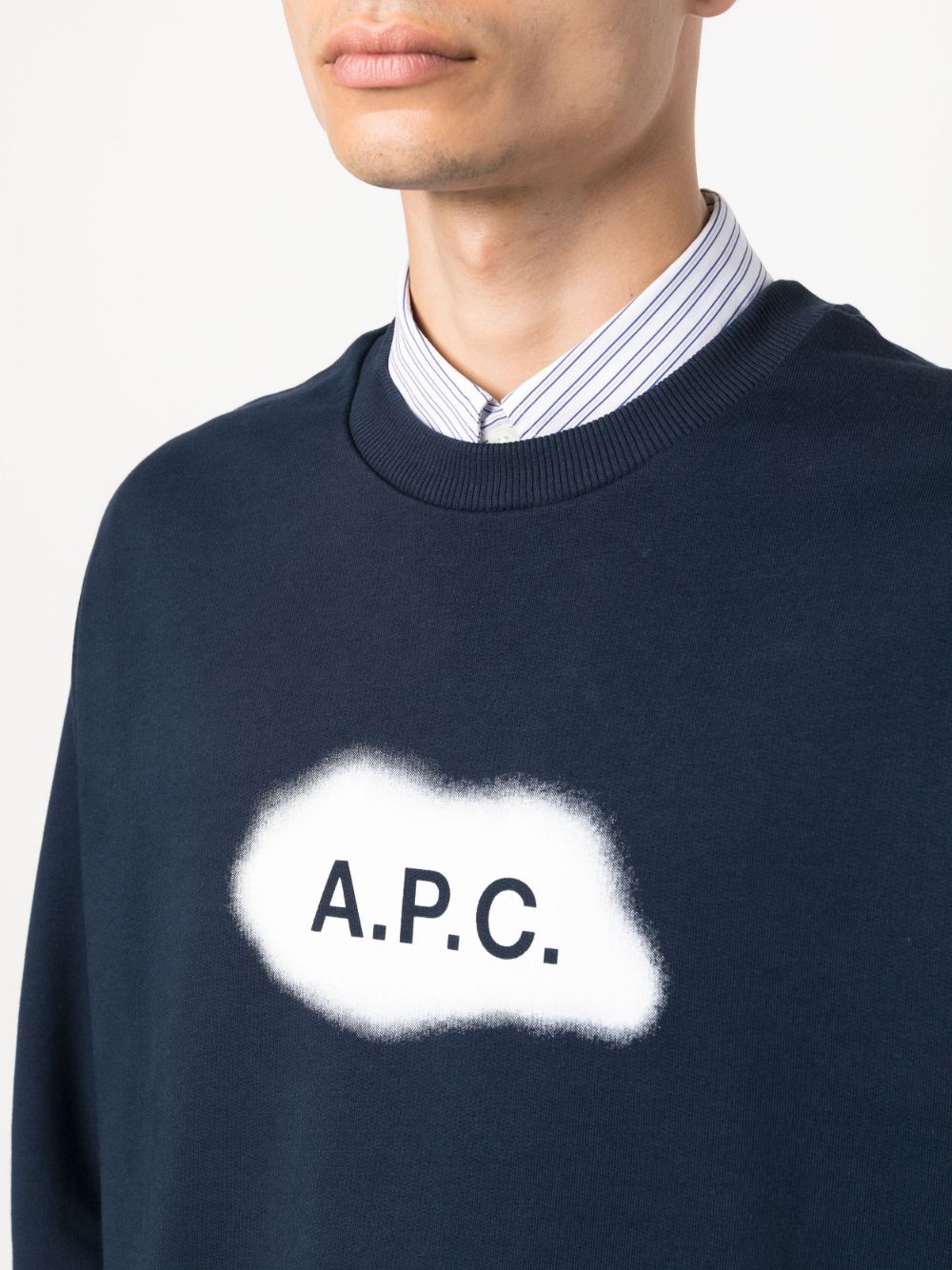 A.P.C. Sweaters Blue image 4