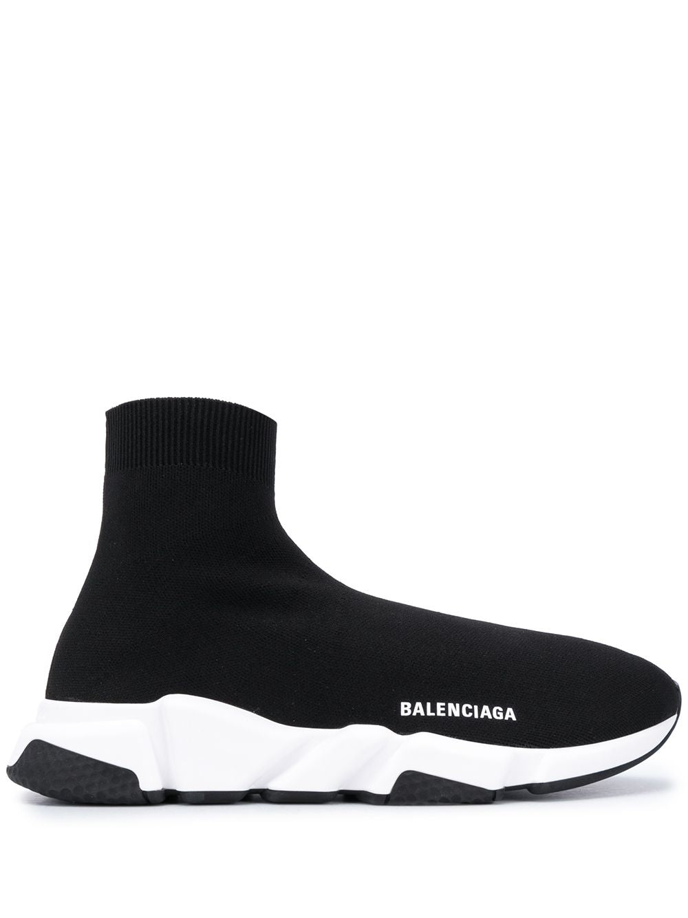 Balenciaga Speed LT Black Knit Sneakers image 0