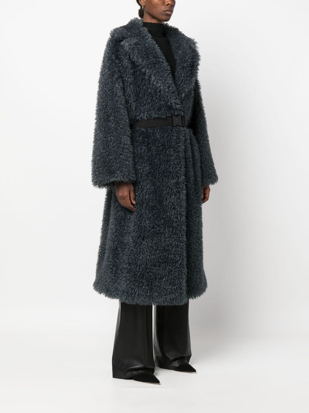 Ermanno Scervino Coats Grey image 2